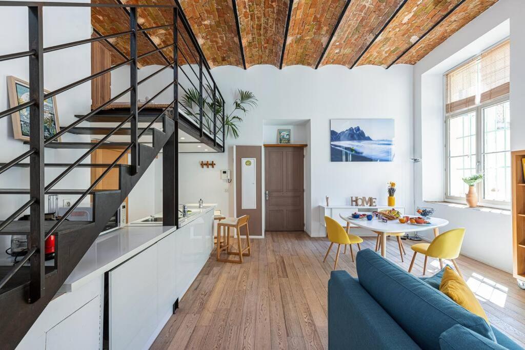 니스 Gubernatis - Beautiful Duplex With Terrace 아파트 외부 사진