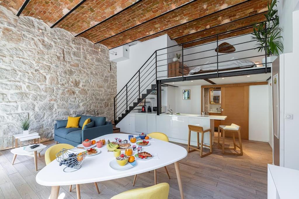 니스 Gubernatis - Beautiful Duplex With Terrace 아파트 외부 사진
