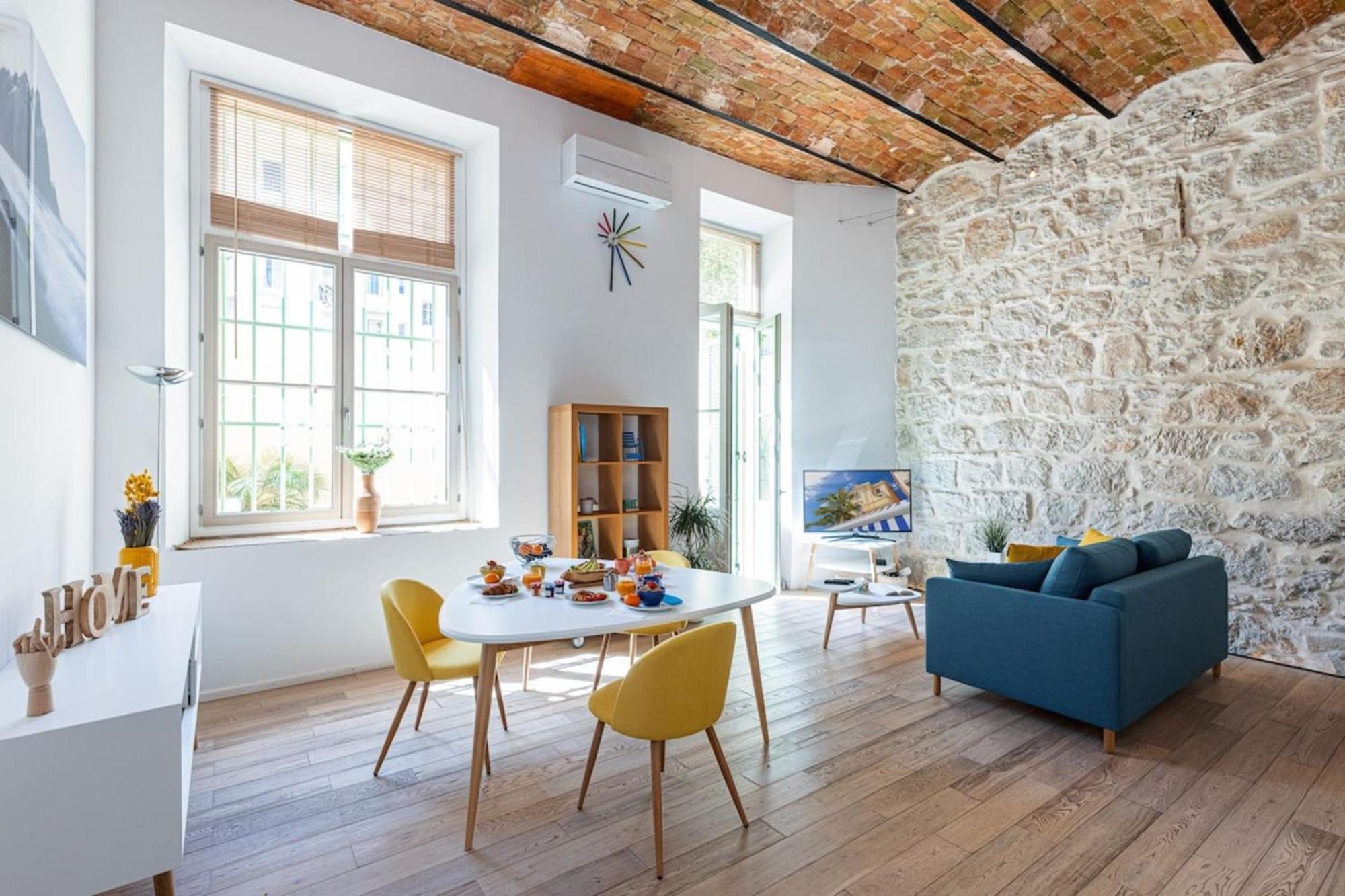 니스 Gubernatis - Beautiful Duplex With Terrace 아파트 외부 사진