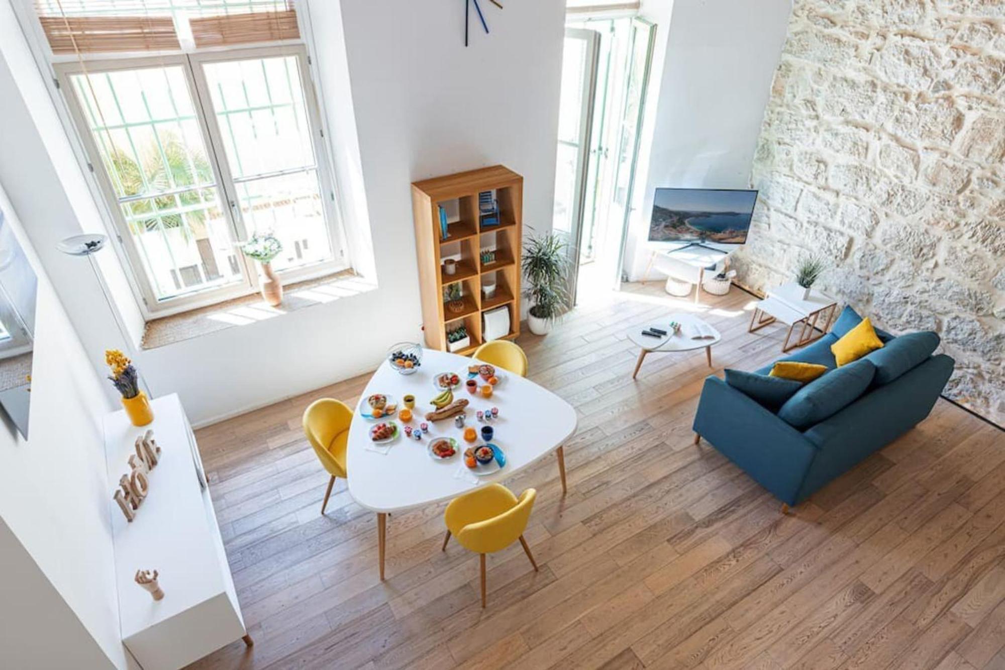 니스 Gubernatis - Beautiful Duplex With Terrace 아파트 외부 사진